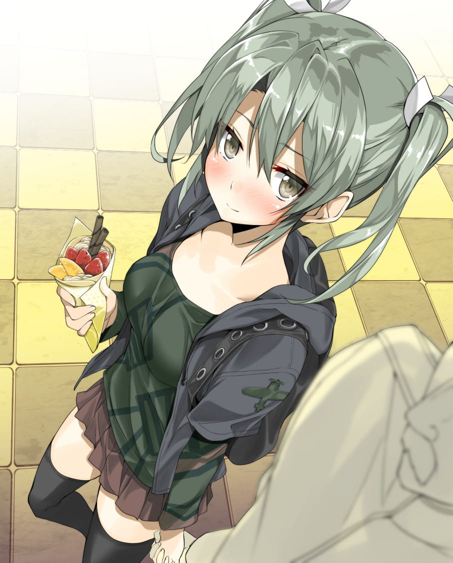 舰队Collection 小姨子舰娘 瑞鹤 动漫手机壁纸下载(1)