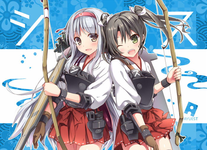 舰队Collection 小姨子舰娘 瑞鹤 动漫手机壁纸下载(1)