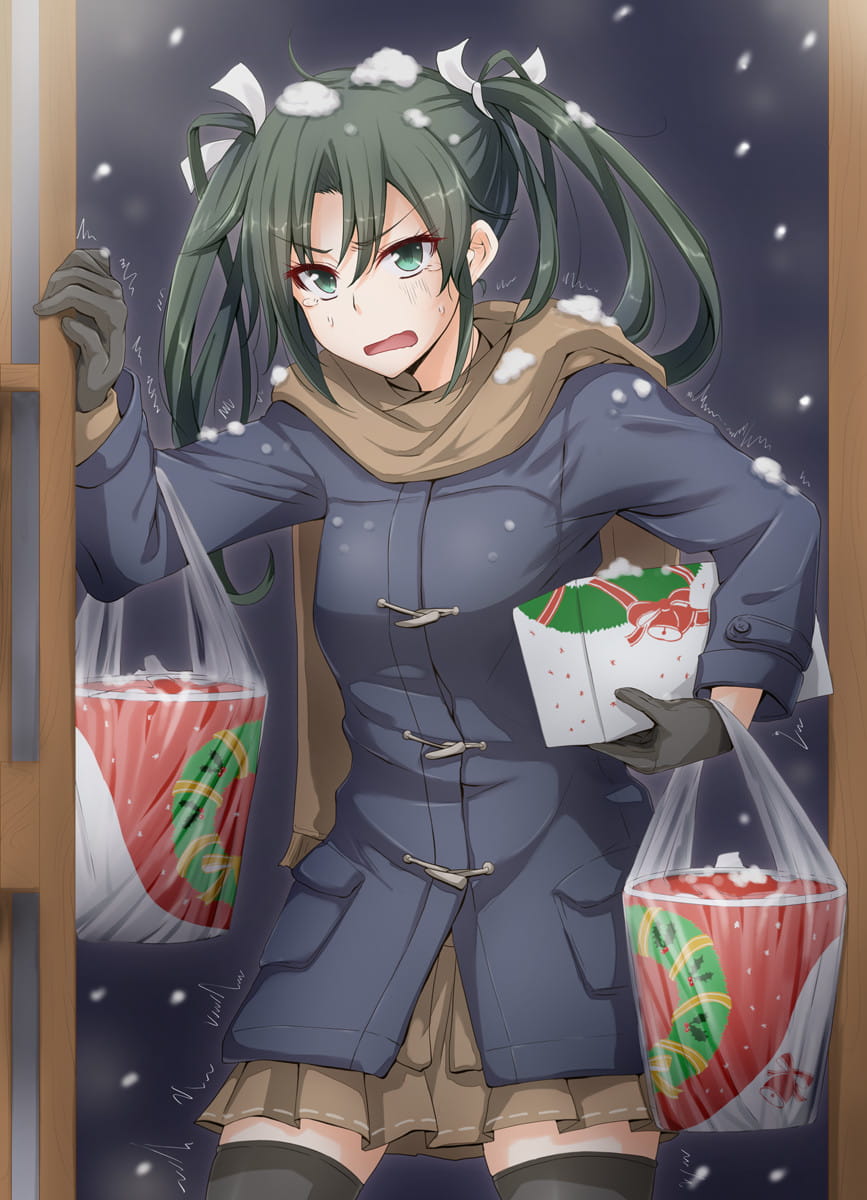 舰队Collection 小姨子舰娘 瑞鹤 动漫手机壁纸下载(1)