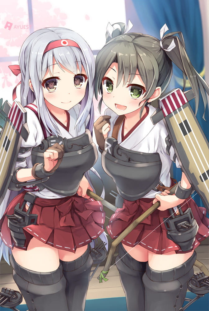 舰队Collection 小姨子舰娘 瑞鹤 动漫手机壁纸下载(1)