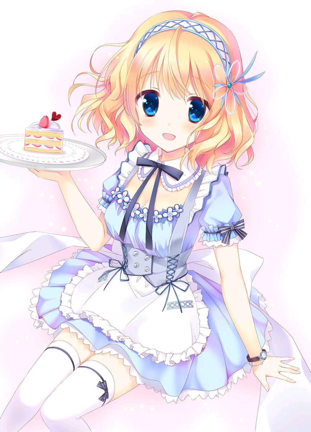 辛勤劳作的女孩 女仆手机壁纸(1)