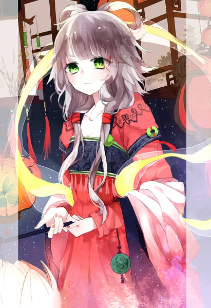 VOCALOID吃货洛神 洛天依手机壁纸