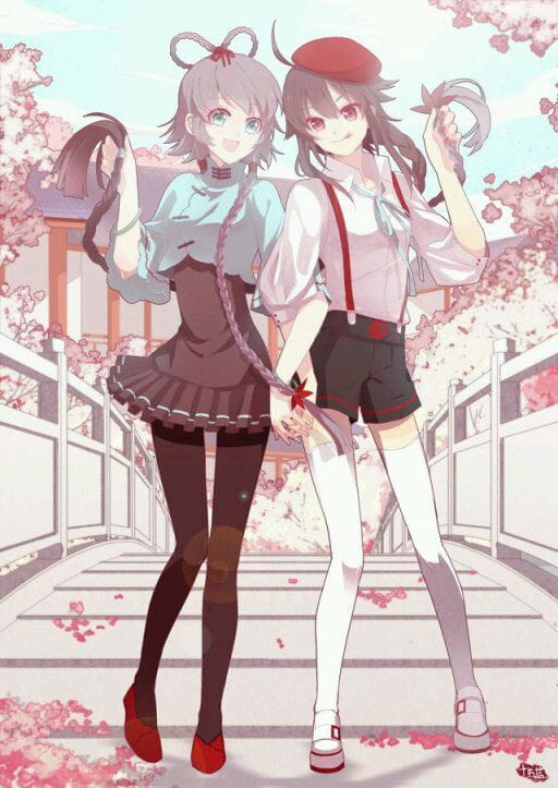 VOCALOID吃货洛神 洛天依手机壁纸