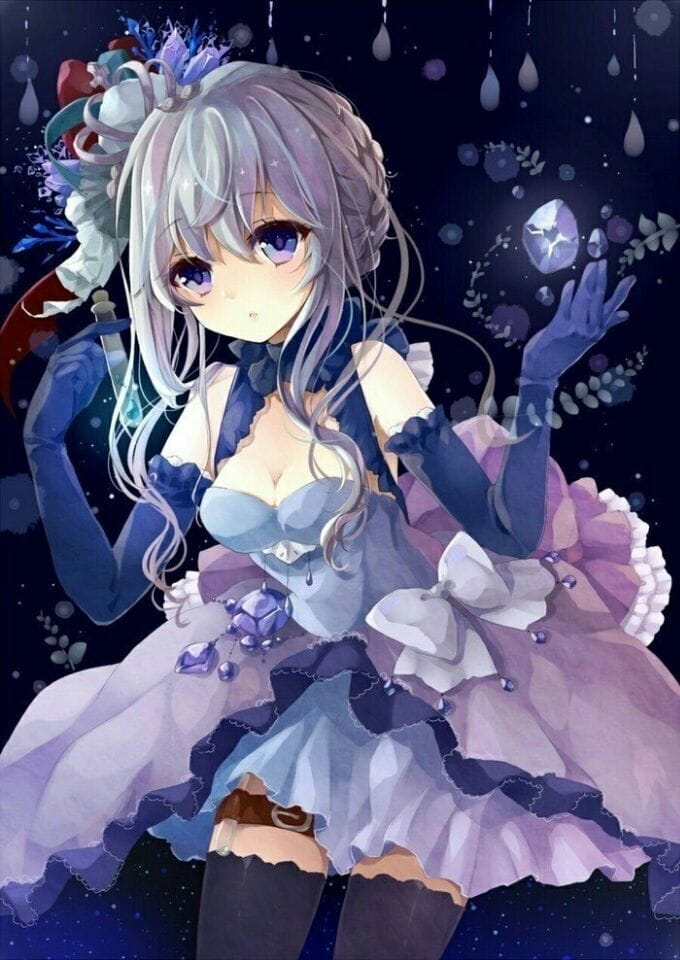 VOCALOID吃货洛神 洛天依手机壁纸