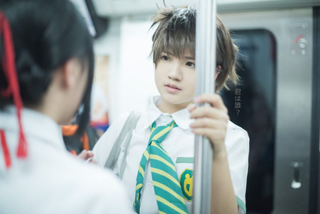 你的名字 宫水三叶&立花泷 cosplay(1)