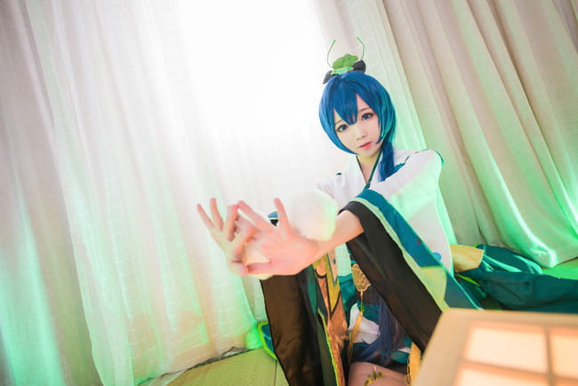 网易手游阴阳师  萤草 cosplay
