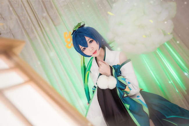 网易手游阴阳师  萤草 cosplay