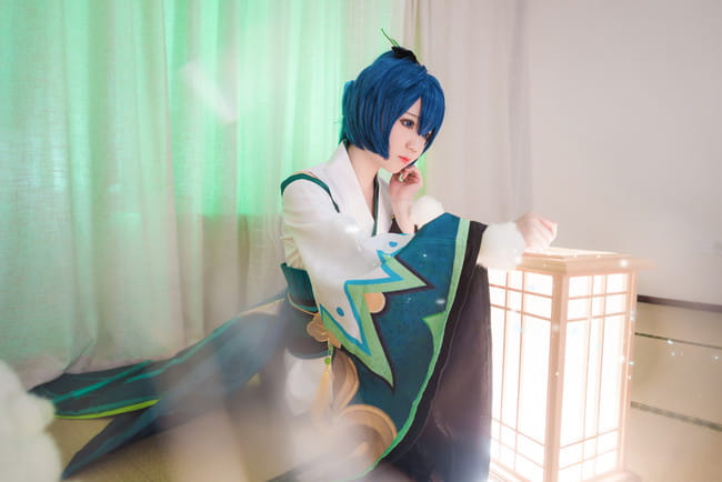 网易手游阴阳师  萤草 cosplay
