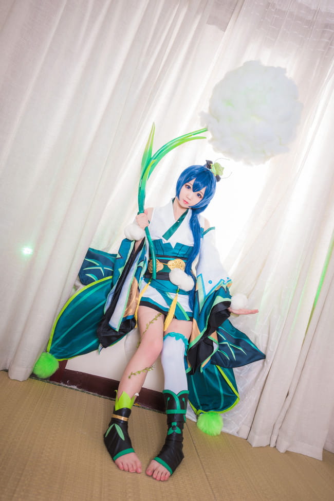 网易手游阴阳师  萤草 cosplay