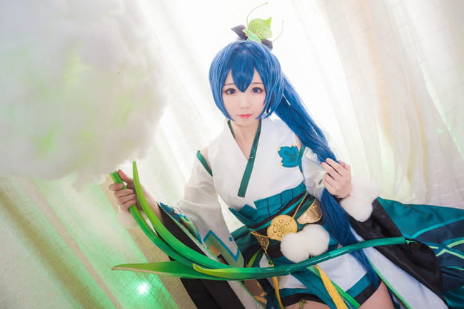 网易手游阴阳师  萤草 cosplay