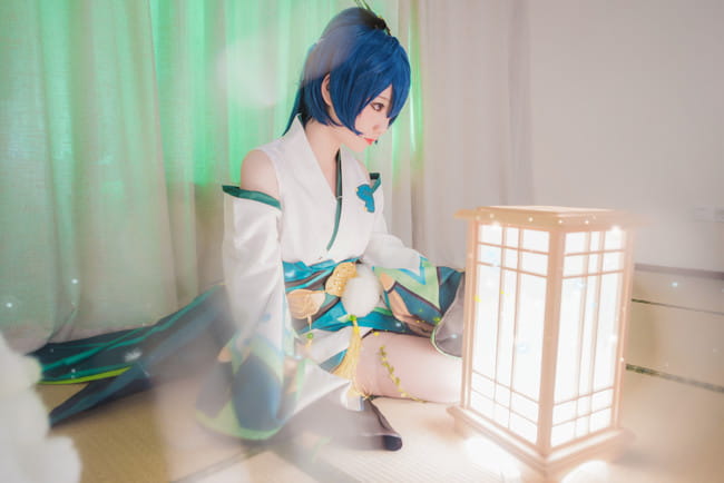 网易手游阴阳师  萤草 cosplay