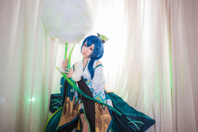 网易手游阴阳师  萤草 cosplay