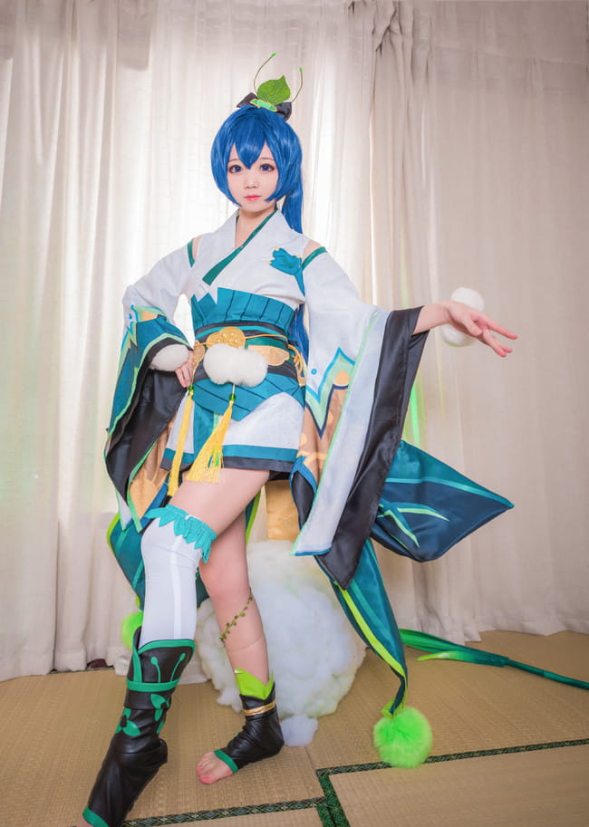 网易手游阴阳师  萤草 cosplay