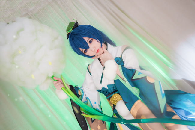 网易手游阴阳师  萤草 cosplay