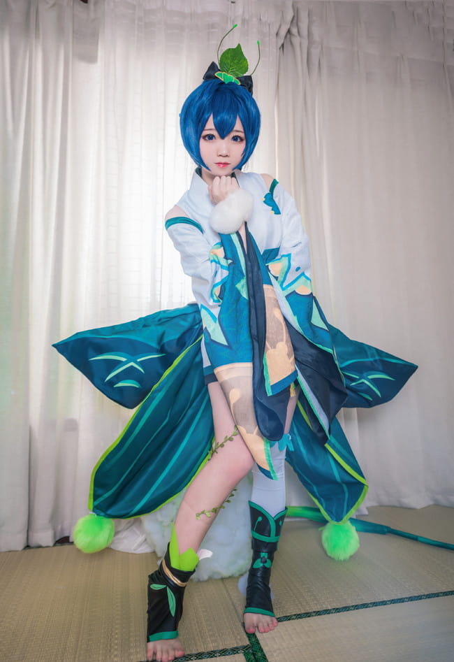 网易手游阴阳师  萤草 cosplay