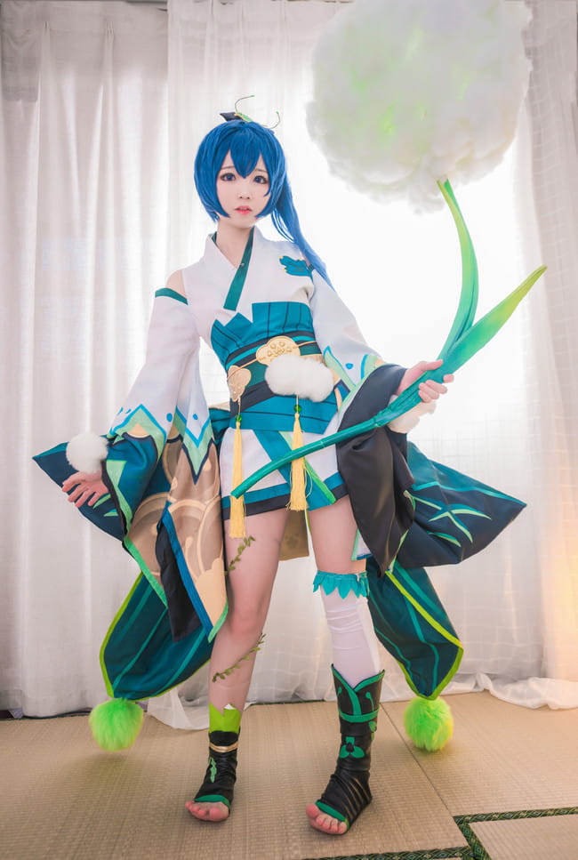 网易手游阴阳师  萤草 cosplay