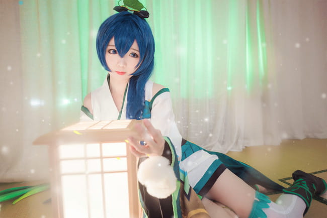 网易手游阴阳师  萤草 cosplay