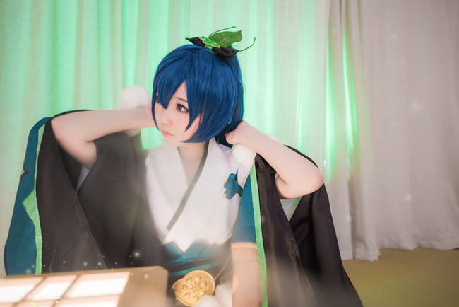 网易手游阴阳师  萤草 cosplay