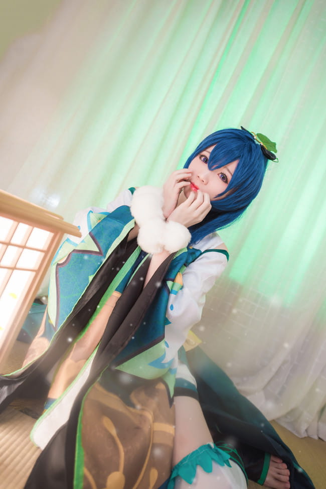 网易手游阴阳师  萤草 cosplay