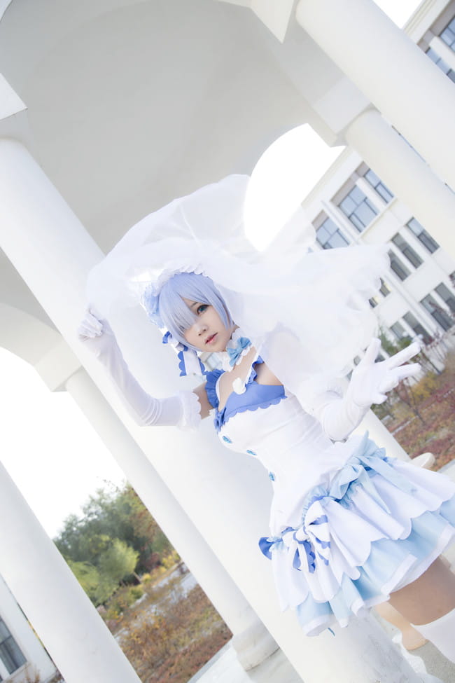 Re：从零开始的异界生活 花嫁蕾姆 cosplay