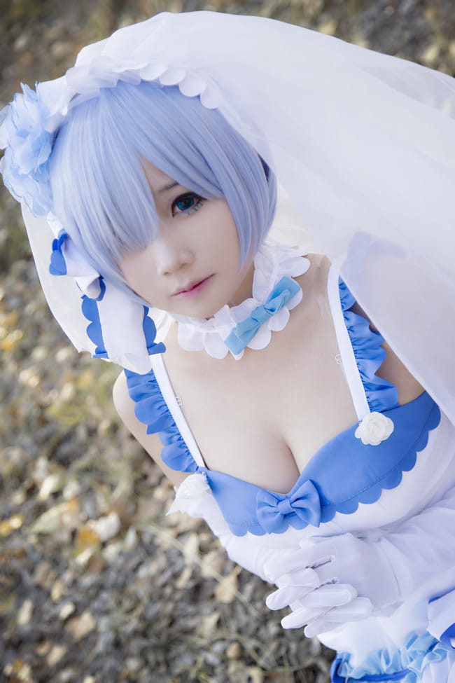 Re：从零开始的异界生活 花嫁蕾姆 cosplay