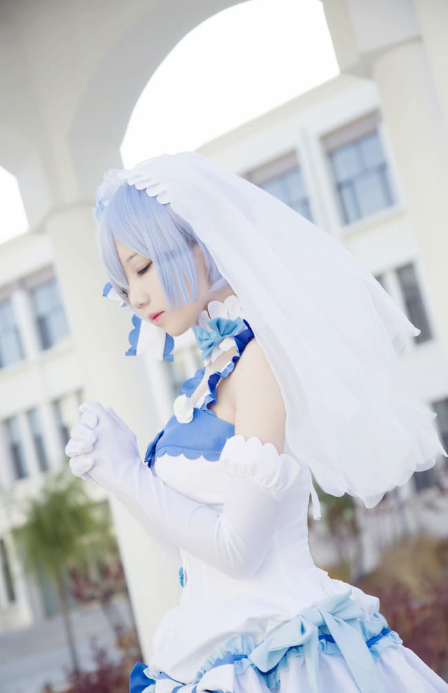 Re：从零开始的异界生活 花嫁蕾姆 cosplay