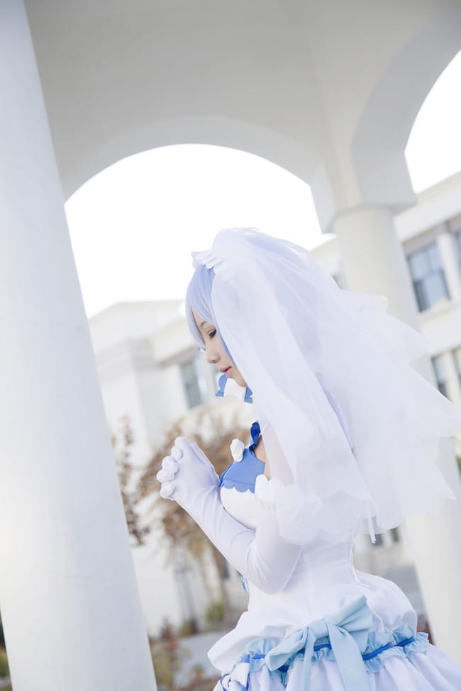 Re：从零开始的异界生活 花嫁蕾姆 cosplay