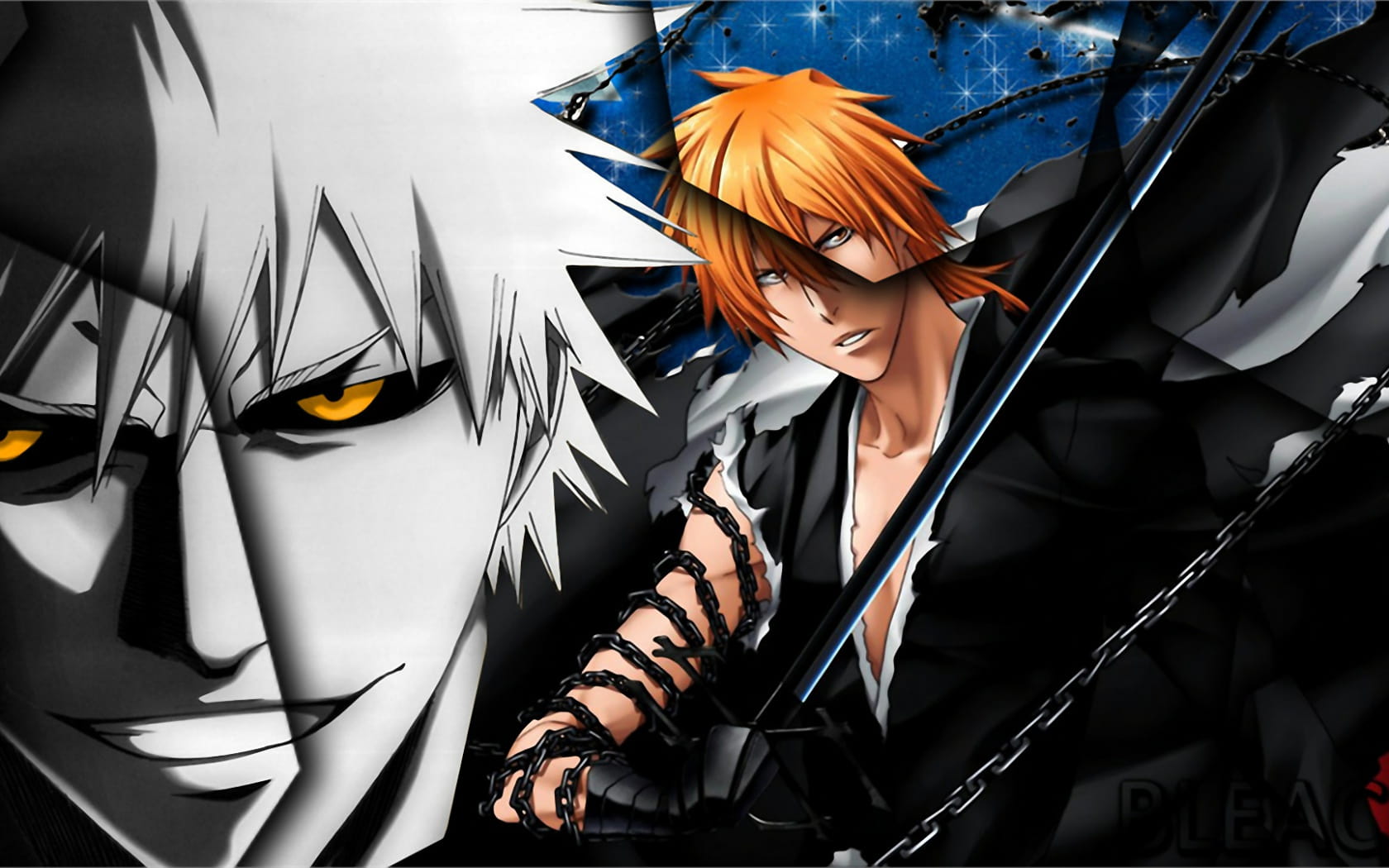 激情热血的死神 动漫电脑壁纸下载(1)