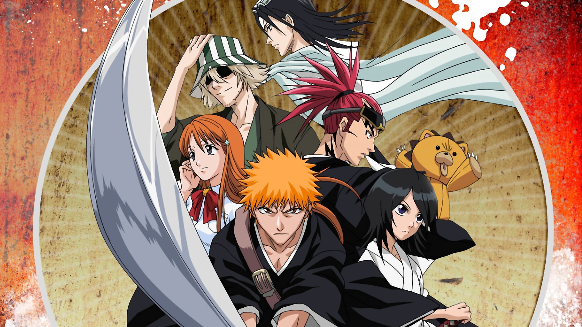 激情热血的死神 动漫电脑壁纸下载(1)