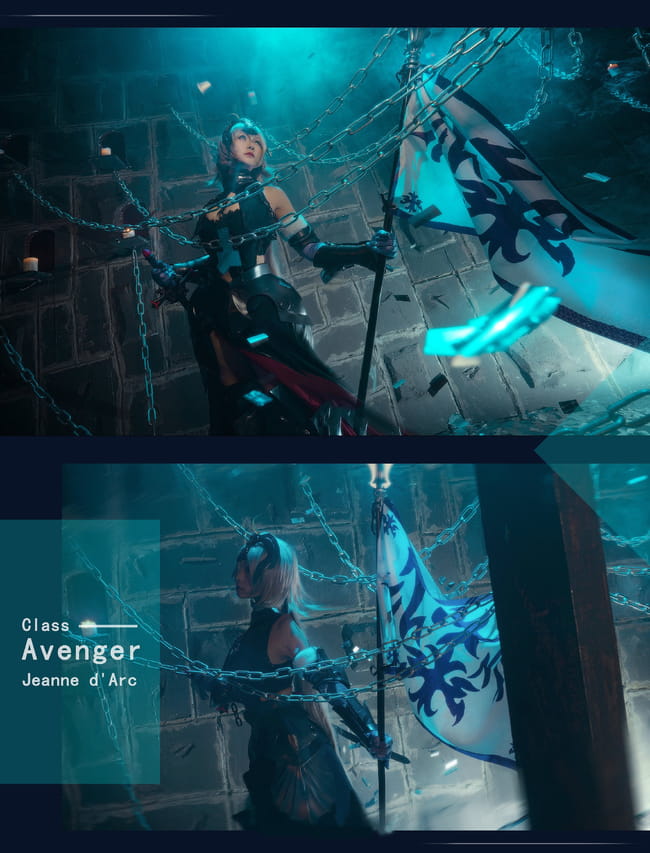 Fate复仇的魔女 黑贞德超还原cos