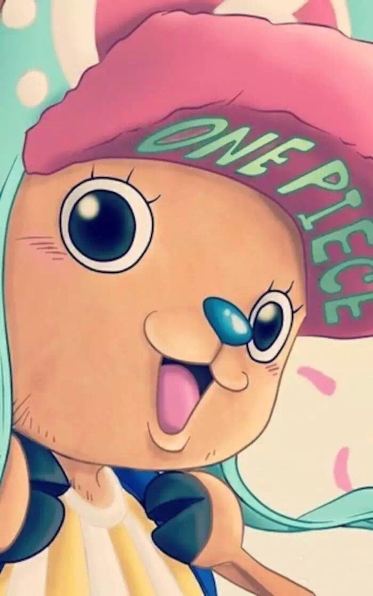 狸猫还是驯鹿？海贼王乔巴手机壁纸(1)