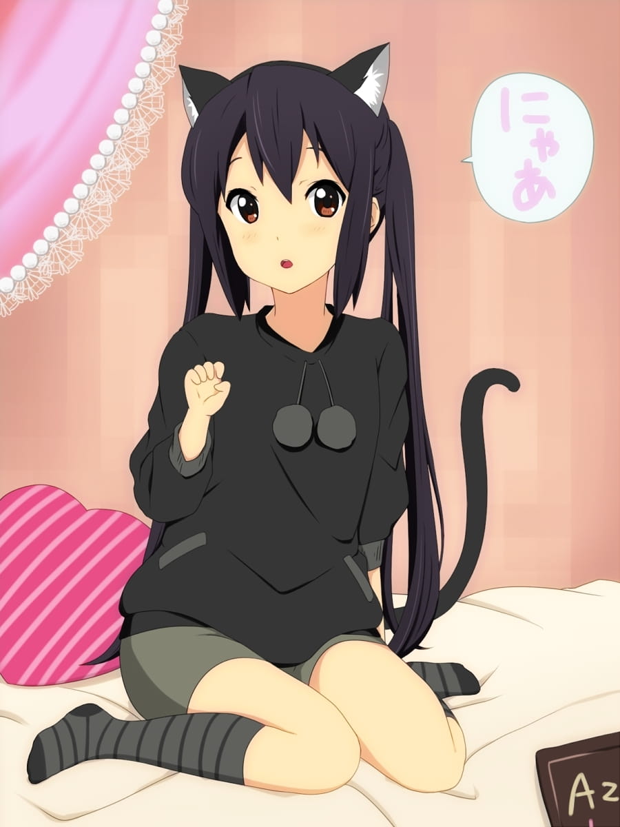 轻音少女梓喵 中野梓手机壁纸(1)