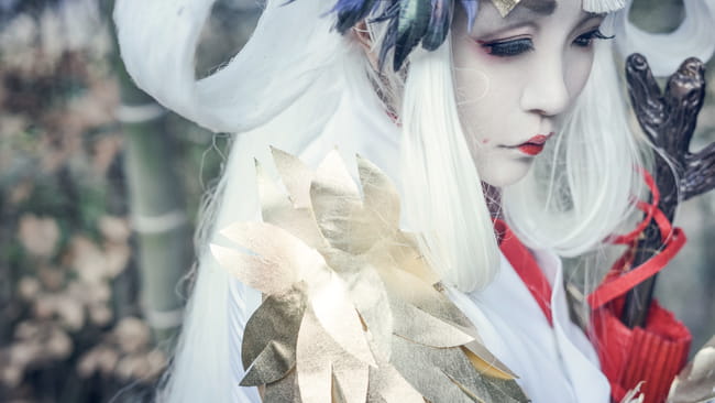 网易手游阴阳师 姑获鸟 金鸾鹤 cosplay(1)