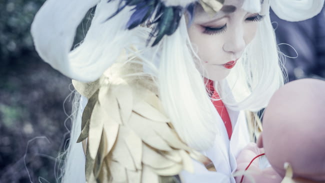 网易手游阴阳师 姑获鸟 金鸾鹤 cosplay(1)