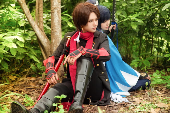 刀剑乱舞 加州清光&大和守安定 cosplay