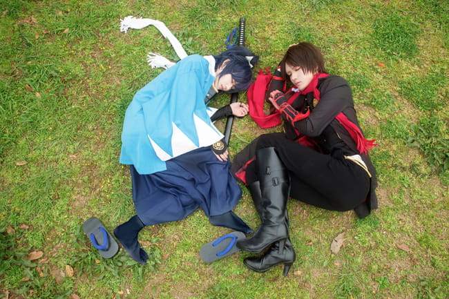 刀剑乱舞 加州清光&大和守安定 cosplay