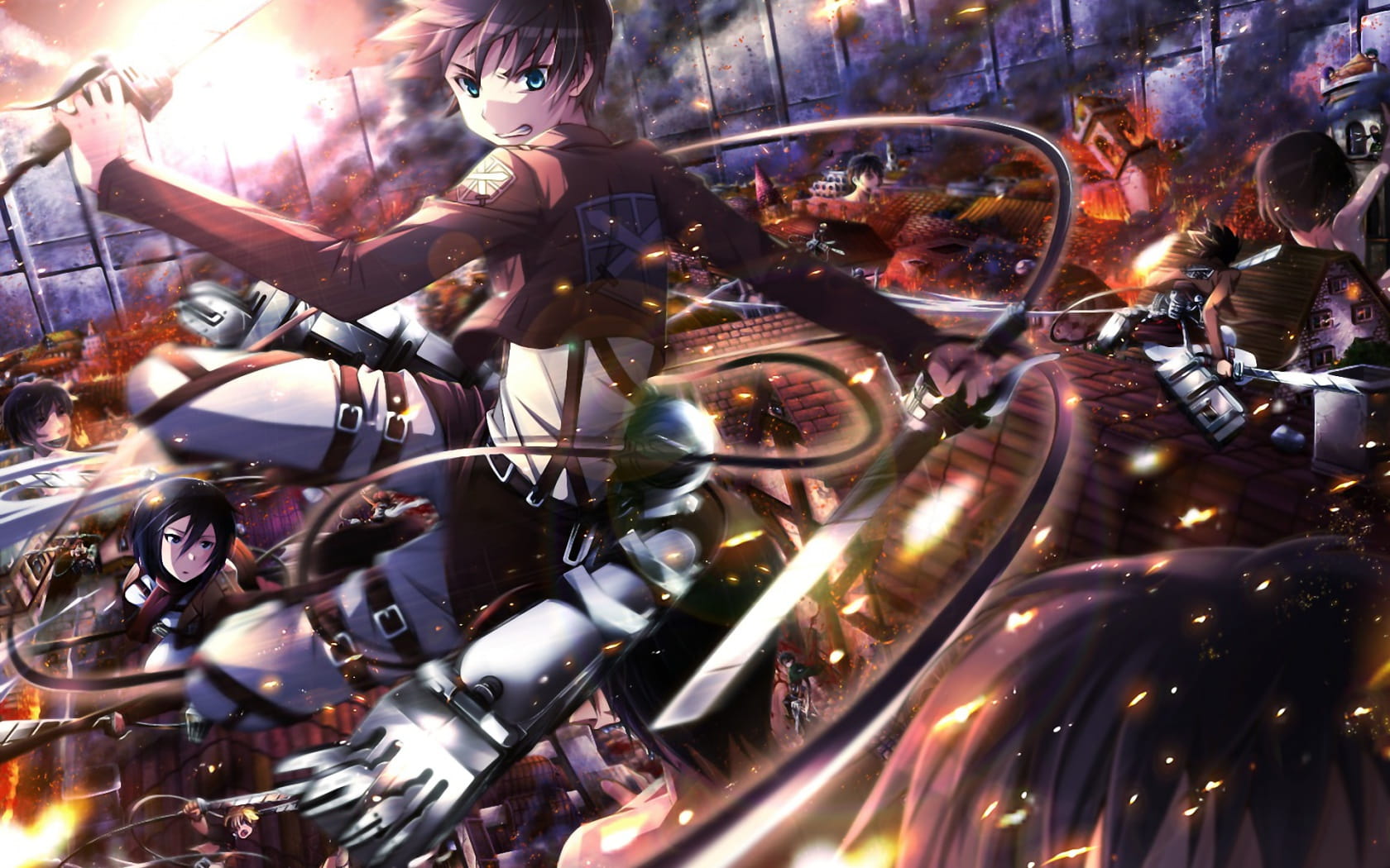 进击的巨人强势归来 进击的巨人电脑壁纸(1)