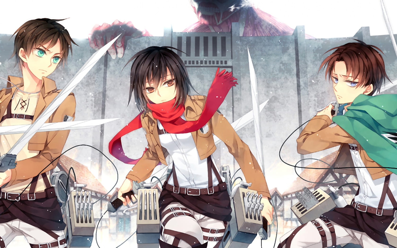 进击的巨人强势归来 进击的巨人电脑壁纸(1)