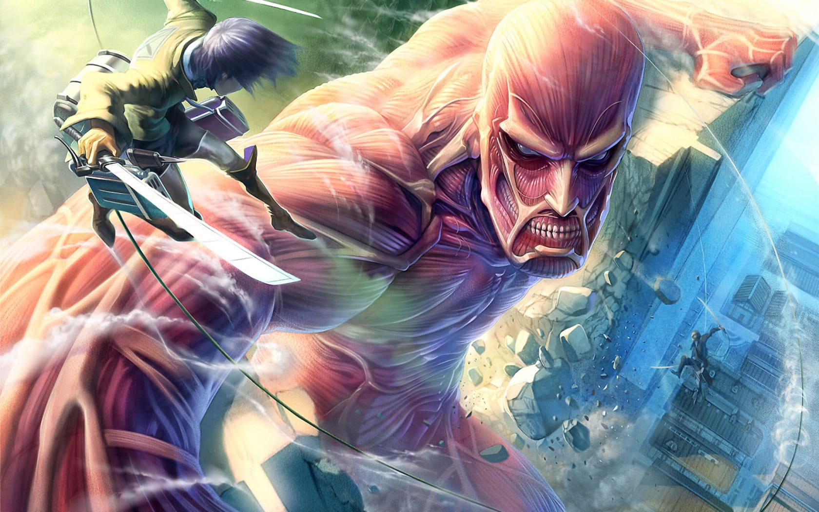 进击的巨人强势归来 进击的巨人电脑壁纸(1)