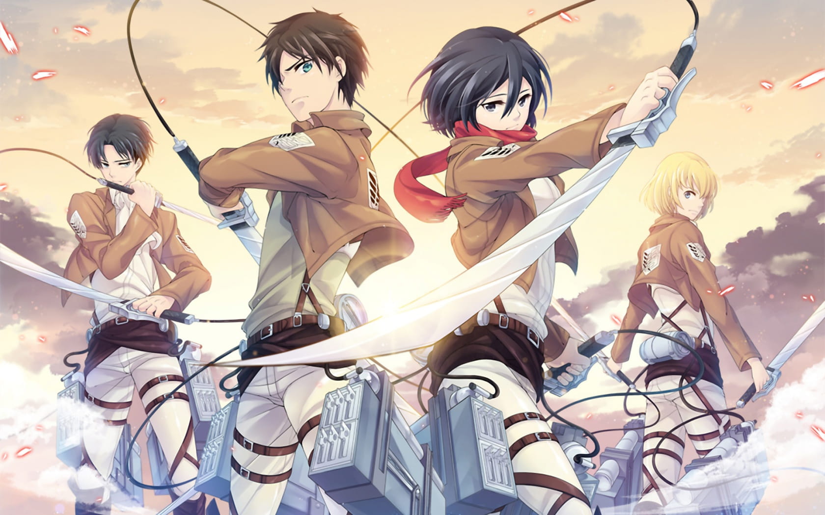 进击的巨人强势归来 进击的巨人电脑壁纸(1)