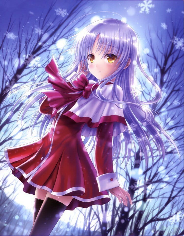 天使少女立华奏 Angel Beats!手机壁纸