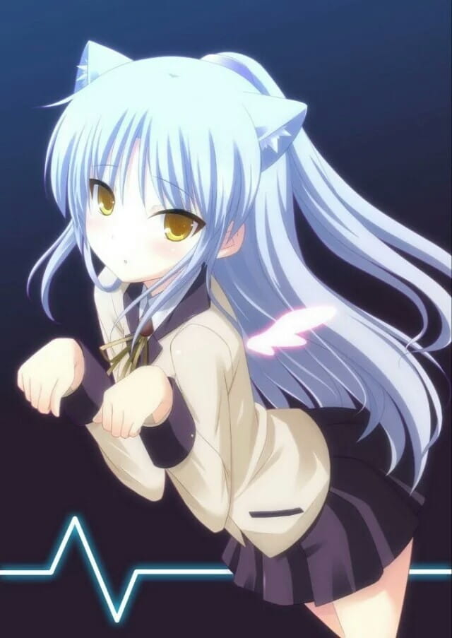 天使少女立华奏 Angel Beats!手机壁纸