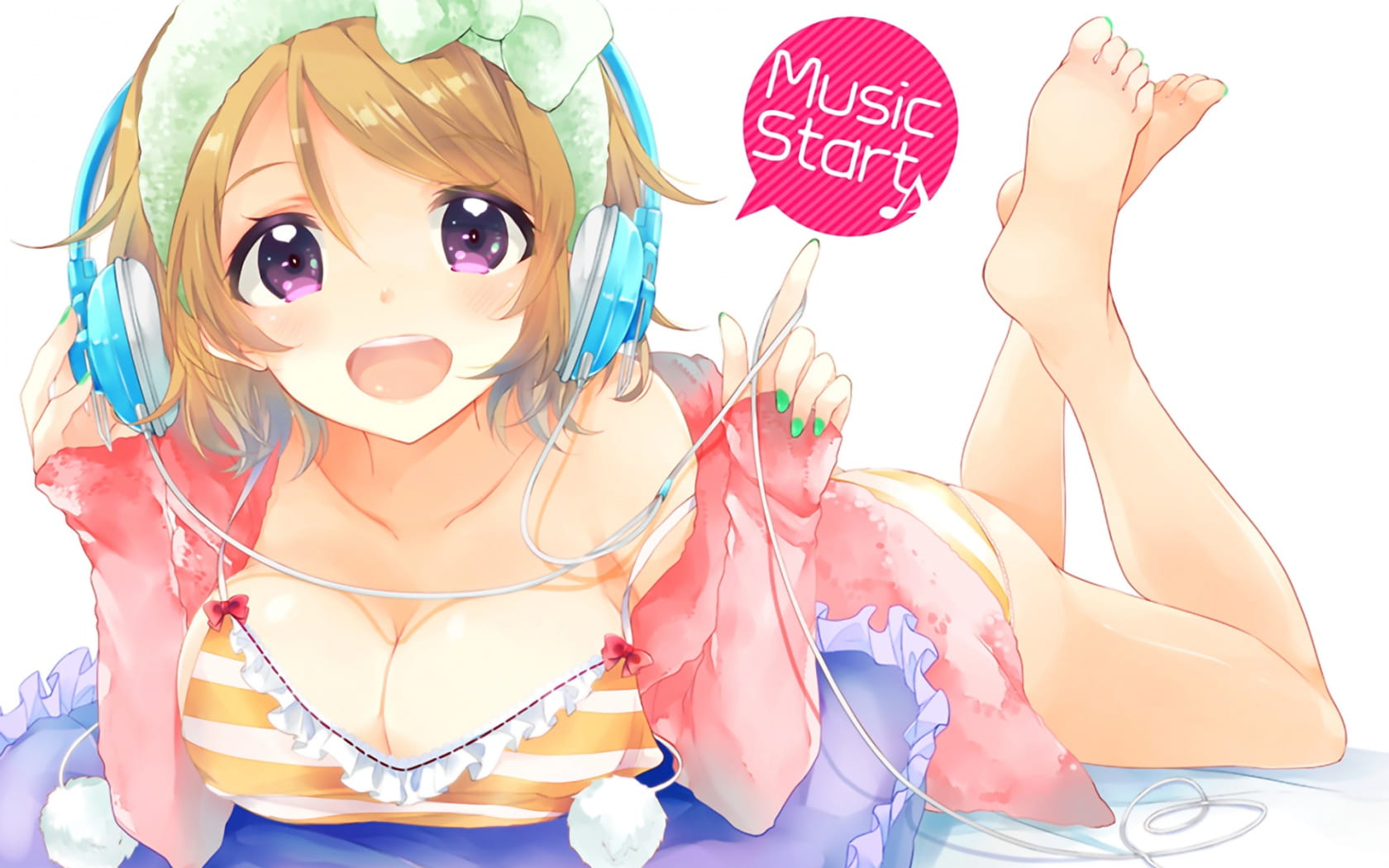 害羞的偶像 lovelive小泉花阳电脑壁纸(1)