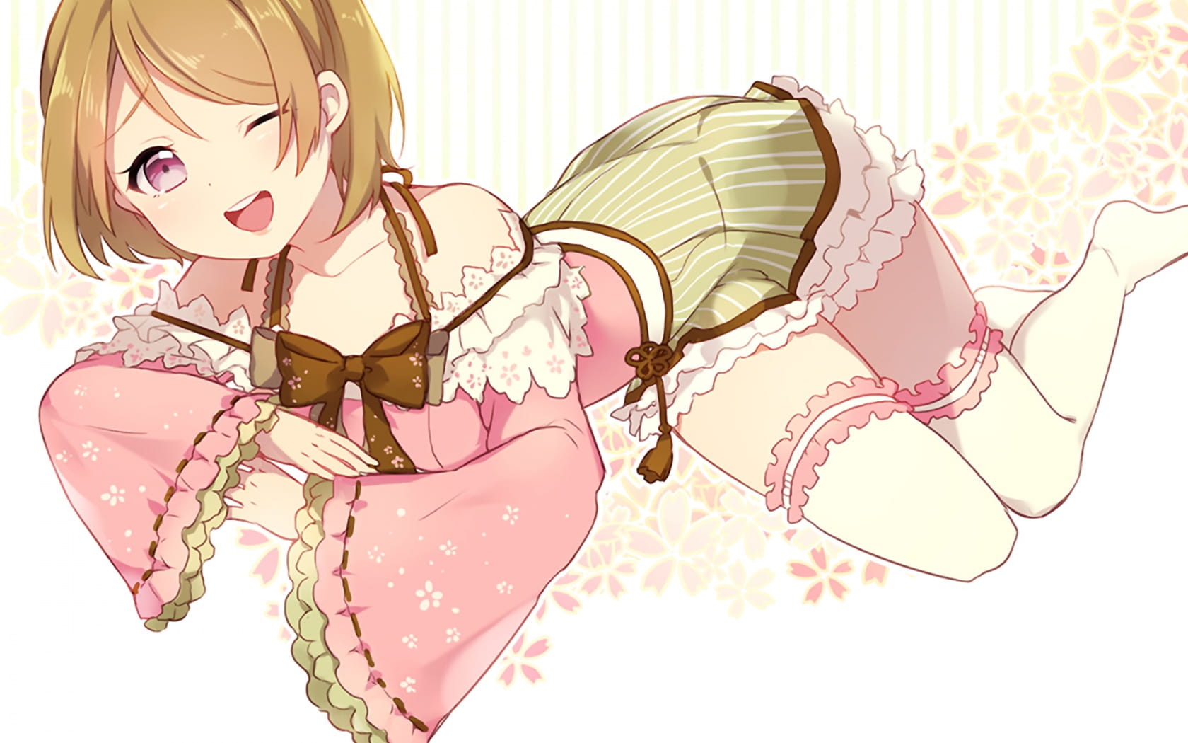 害羞的偶像 lovelive小泉花阳电脑壁纸(1)