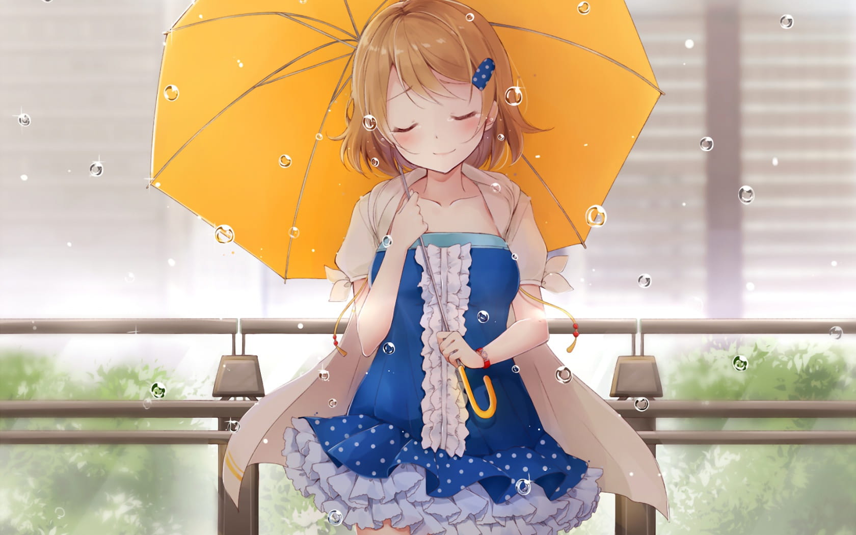 害羞的偶像 lovelive小泉花阳电脑壁纸(1)