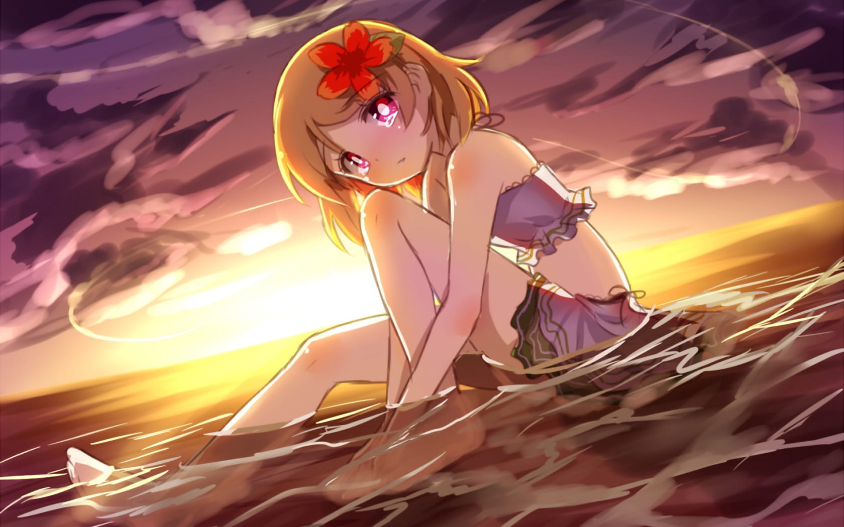 害羞的偶像 lovelive小泉花阳电脑壁纸(1)