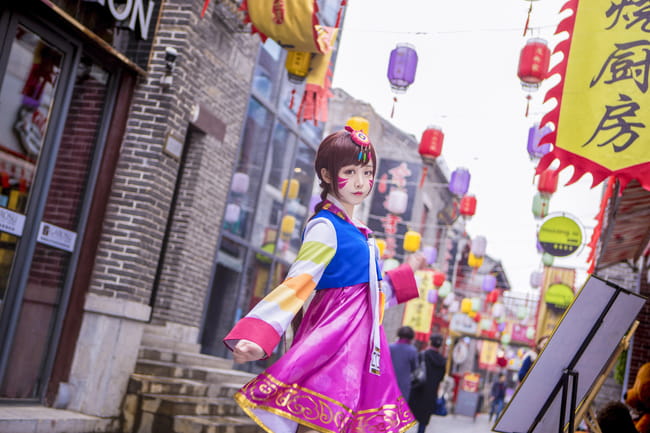 守望先锋Dv.a 新年皮肤COS