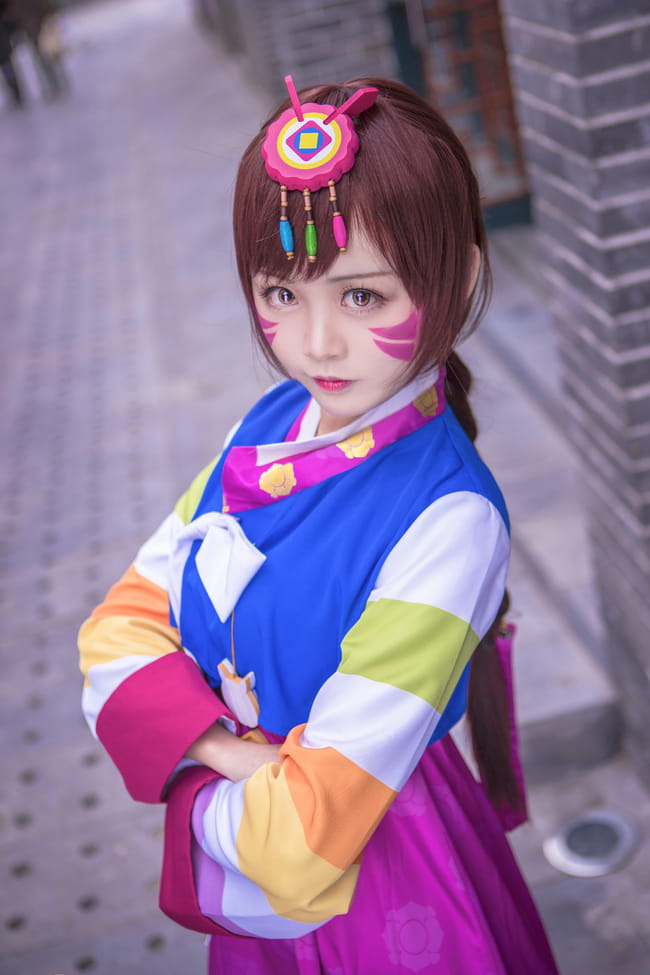 守望先锋Dv.a 新年皮肤COS