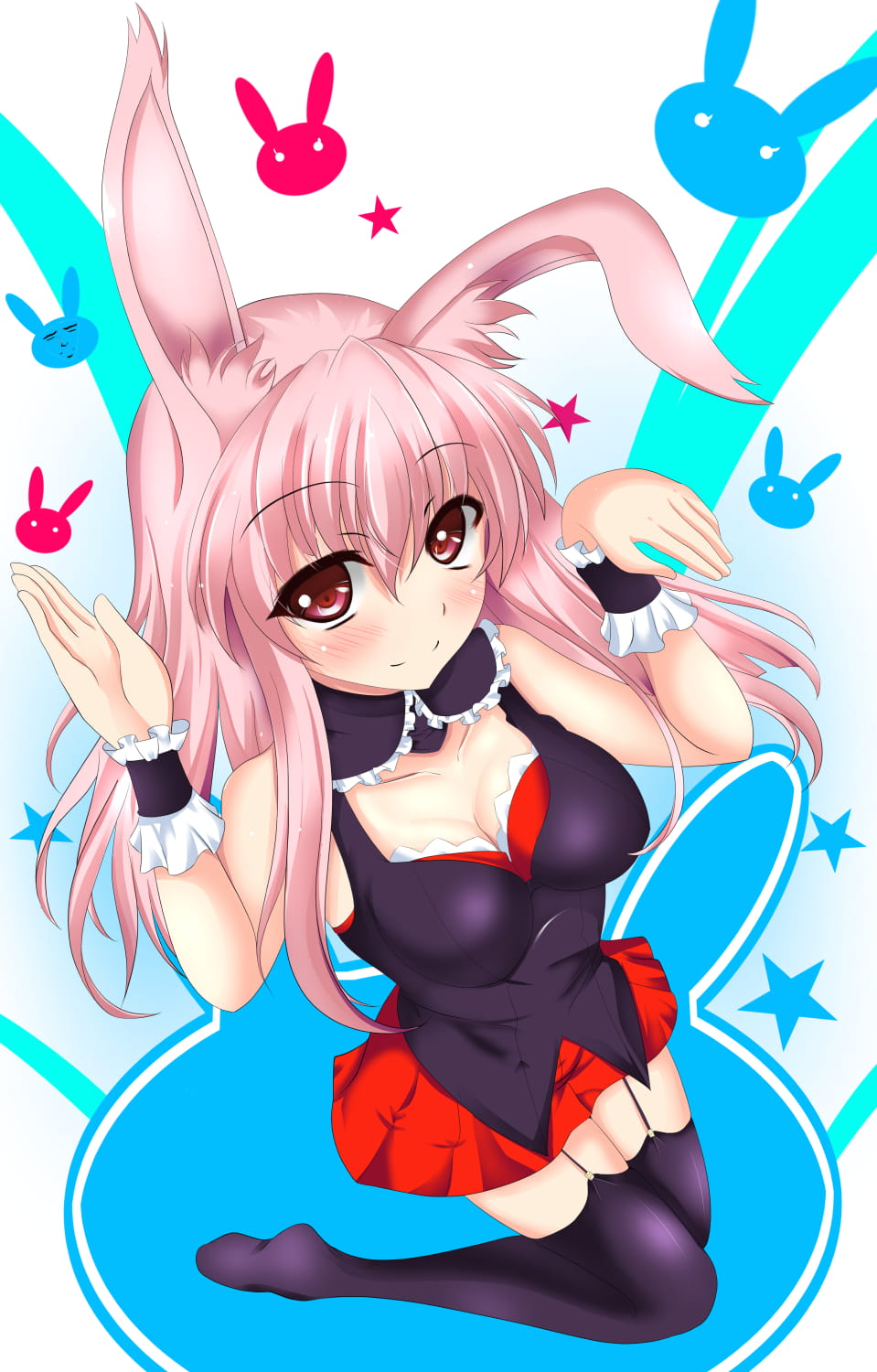 问题儿童都来自异世界 黑兔手机壁纸