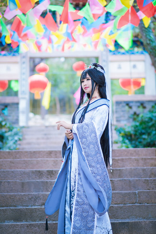 奇迹暖暖之鸣鹤之应 cosplay